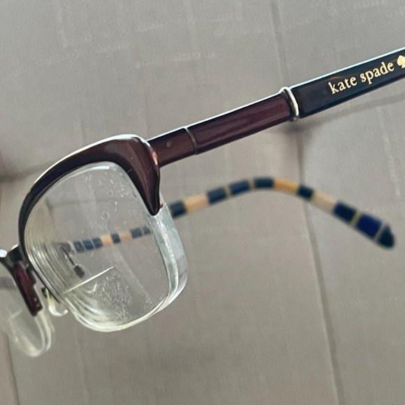 Kate Spade New York Women Eyeglasses Brown Half Rim Glasses 50[]17 135 main image 5